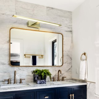 Kinkiet Isla złoty 62cm IP44 LED CCT Light Prestige