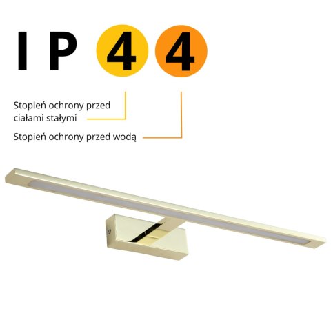 Kinkiet Isla złoty 62cm IP44 LED CCT Light Prestige