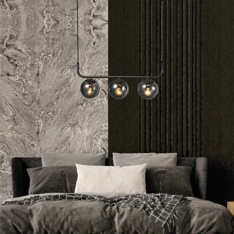 Lampa wisząca Alisa grafitowa 3xE14 Light Prestige