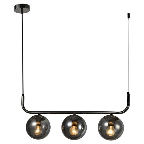 Lampa wisząca Alisa grafitowa 3xE14 Light Prestige