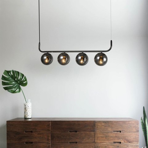 Lampa wisząca Alisa grafitowa 3xE14 Light Prestige