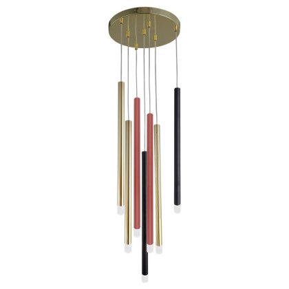 Lampa wisząca Lungo 7 kolor mix 7xG9 Light Prestige