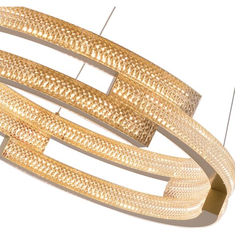 Lampa wisząca Tarja złota LED CCT Light Prestige