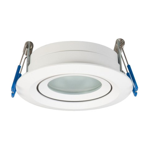 Ruchome oczko podtynkowe Lagos białe IP65 1xGU10 Light Prestige