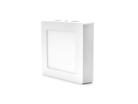 Panel LED NATYNKOWY PLAFON SUFITOWY KWADRAT LAMPA 6W biała zimna