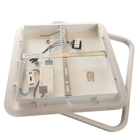 Plafon Parma 2 kwadratowy biały 2xGU10 LED CCT Light Prestige