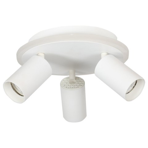 Plafon Parma 3 okrągły biały 3xGU10 LED CCT Light Prestige