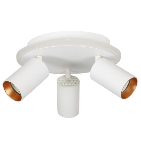 Plafon Parma 3 okrągły biały 3xGU10 LED CCT Light Prestige