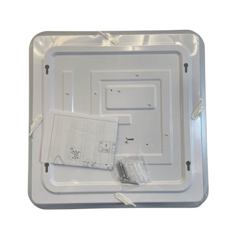 Plafon kwadratowy Babilon 33 cm czarny LED 4000K Light Prestige