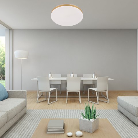 Plafon Babilon 33 cm złoty LED 4000K Light Prestige