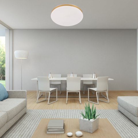 Plafon Babilon 38 cm złoty LED 4000K Light Prestige