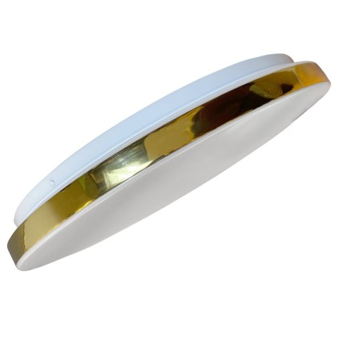 Plafon Babilon 38 cm złoty LED 4000K Light Prestige