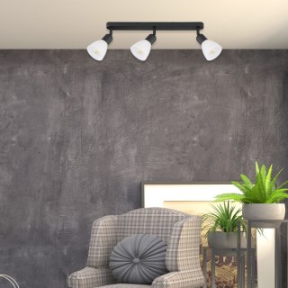 Zestaw reflektorów spot Malta czarny 3xE14 Light Prestige