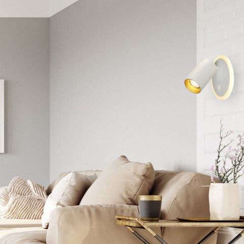 Spot Parma 1 biały 1xGU10 LED CCT Light Prestige