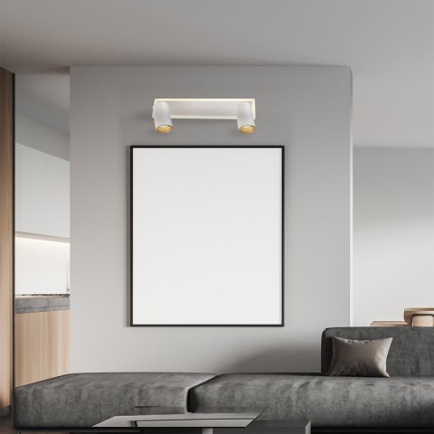 Spot Parma 2 biały 2xGU10 LED CCT Light Prestige