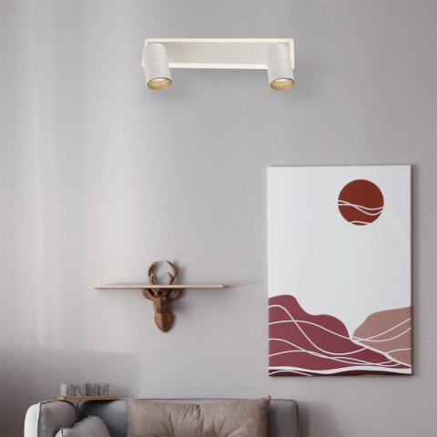 Spot Parma 2 biały 2xGU10 LED CCT Light Prestige