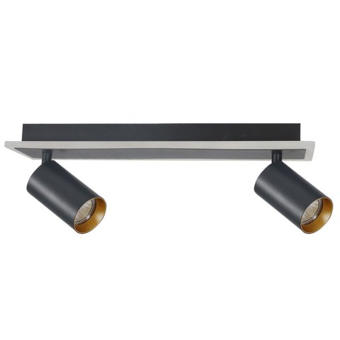 Spot Parma 2 czarny 2xGU10 LED CCT Light Prestige