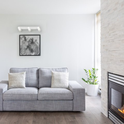 Spot Parma 3 biały 3xGU10 LED CCT Light Prestige