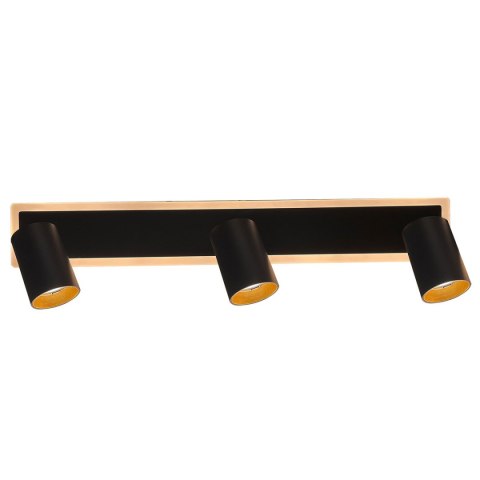 Spot Parma 3 czarny 3xGU10 LED CCT Light Prestige