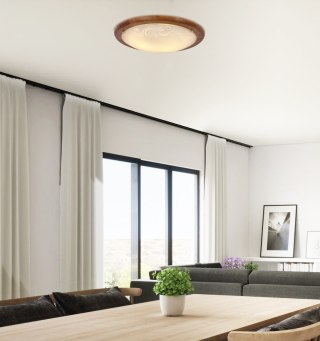 HERBA PLAFON 40 DREWNO STANDARD 1X60 W E27 DĄB