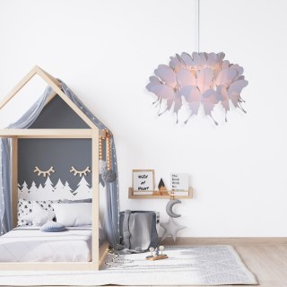Light Prestige Lampa wisząca Farfalla różowa 1xE27