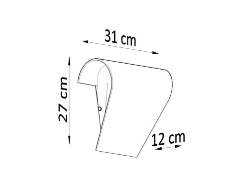 Sollux Lampa Kinkiet CLINO 2