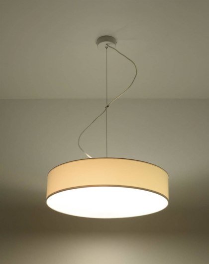 Sollux Lampa wisząca ARENA 45 biała