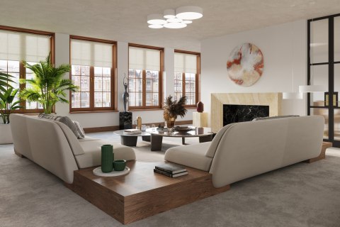 Sollux Lampa wisząca ARENA 45 biała