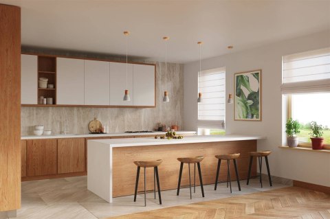 Sollux Lampa wisząca QUBIC szara