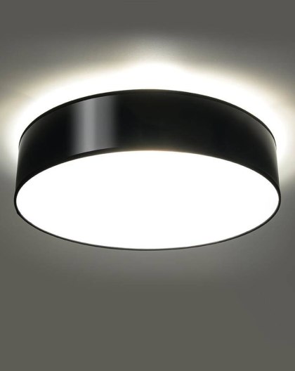 Sollux Lampa Plafon ARENA 25 czarny