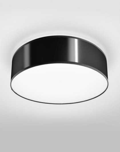Sollux Lighting Plafon ARENA 35 czarna