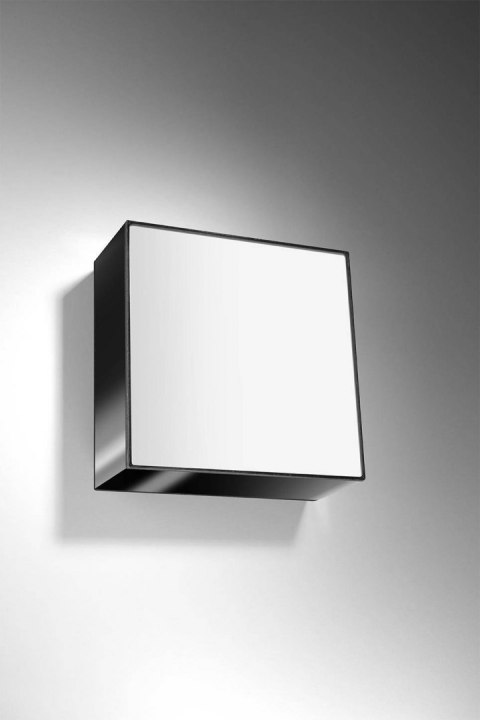 Sollux Lampa Plafon HORUS 25 czarny