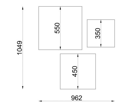 Sollux Lampa Plafon HORUS 35 czarny