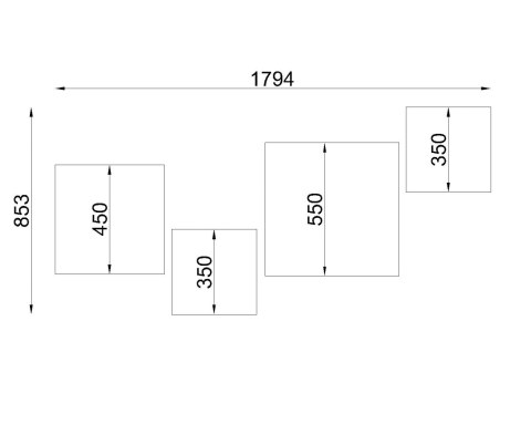 Sollux Lampa Plafon HORUS 35 szary