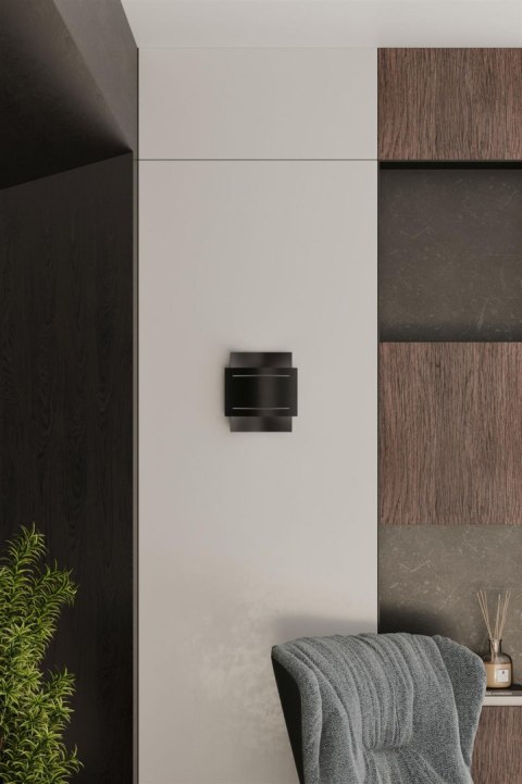 Sollux Lampa Kinkiet HESTIA czarny