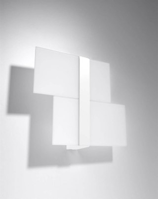 Sollux Lampa Kinkiet MASSIMO biały