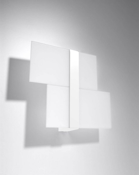 Sollux Lampa Kinkiet MASSIMO biały