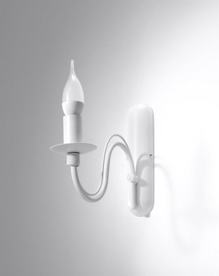 Sollux Lampa Kinkiet MINERWA biały