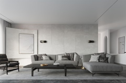 Sollux Lampa Kinkiet TILA 30 czarny