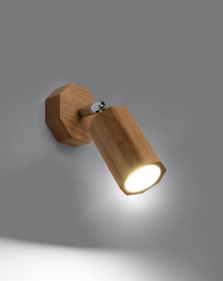 Sollux Lighting Kinkiet ZEKE dąb