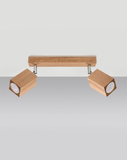 Sollux Lighting Plafon KEKE 2 dąb