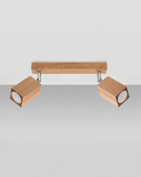 Sollux Lampa Plafon KEKE 2 dąb