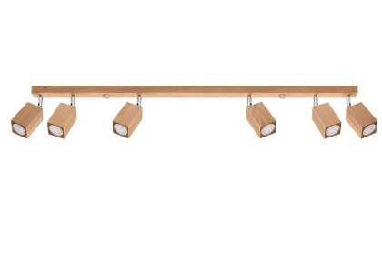 Sollux Lampa Plafon KEKE 6 dąb
