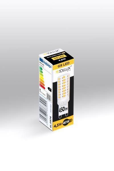 Sollux Żarówka LED G9 3000K 4,5W 450lm