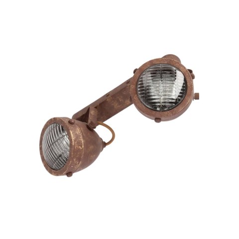 Lampa ścienna listwa 2xGU10 rdzawy FRODO 92-71071