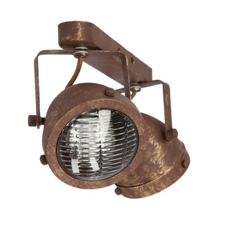 Lampa ścienna listwa 2xGU10 rdzawy FRODO 92-71071