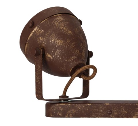 Lampa ścienna listwa 2xGU10 rdzawy FRODO 92-71071