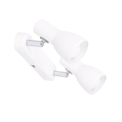 Lampa ścienna sufitowa listwa biała 2x40W Picardo 92-44181