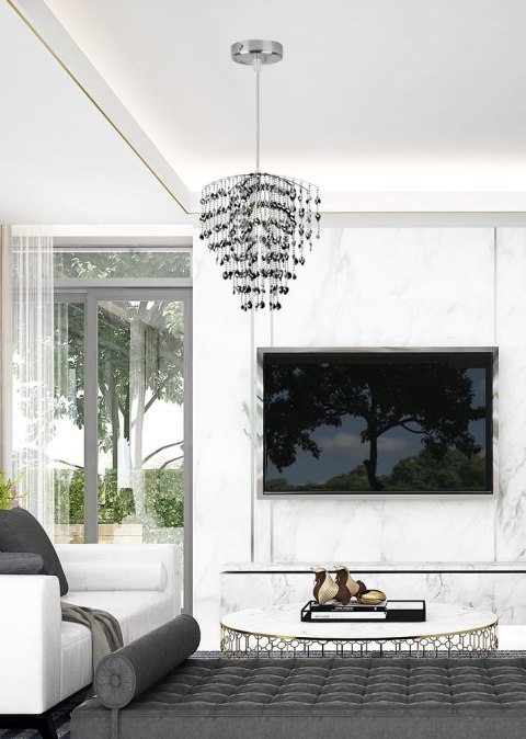 Abażur chromowy E27 Sardi Candellux 77-99177