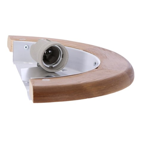 Lampa Sufitowa Candellux 1030 11-32457 Plafon1/2 Drewno Standard E27 Dąb